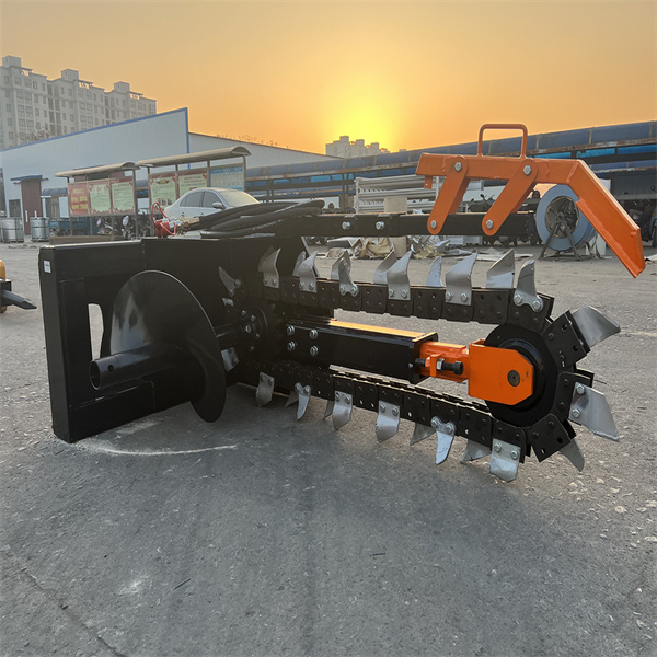 How Skid Steer Trenchers Save Time and Money