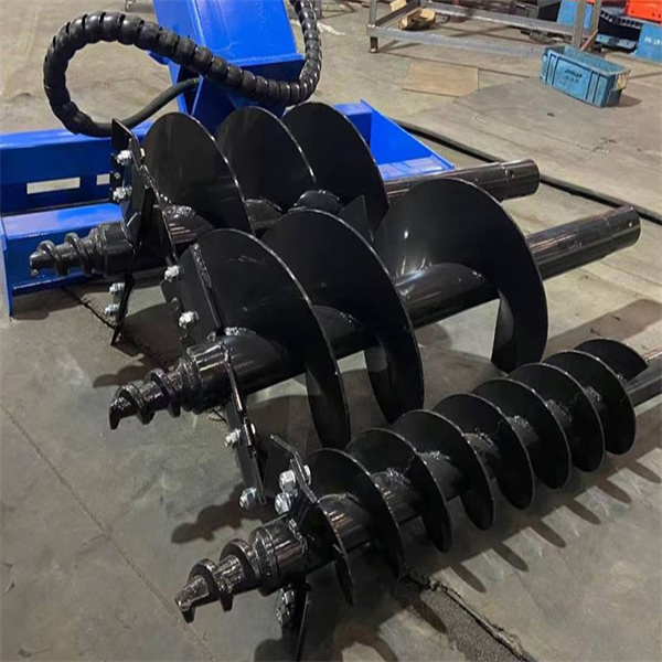Fleksibel skid steer auger til alle dine gravningsbehov