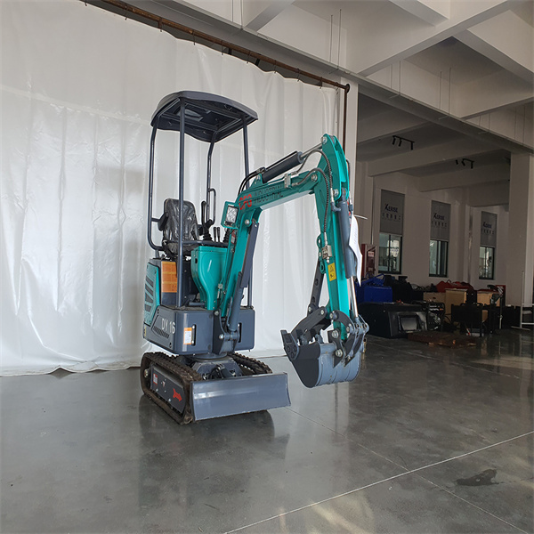 The DY16 mini excavator's durable design