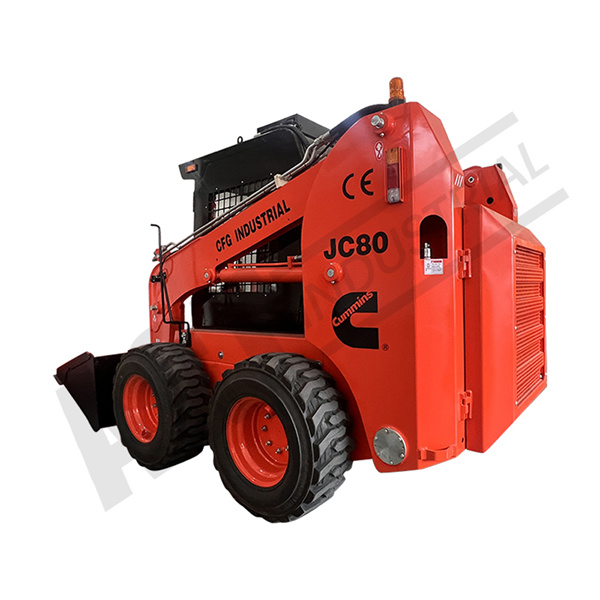 JC80スkidステアローダの精密な制御システムで正しい仕事を完了させましょう