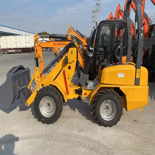 Der LGE0608 Skid Steer Loader erledigt die Arbeit.