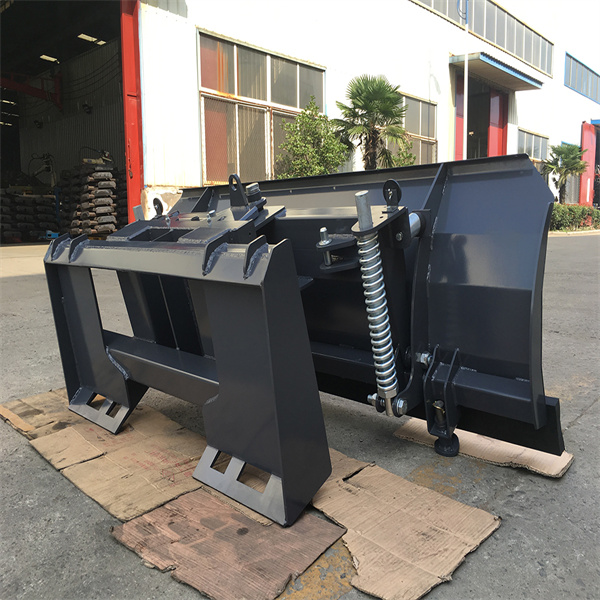 Maximize your skid steer's potential with a snow blade attachment