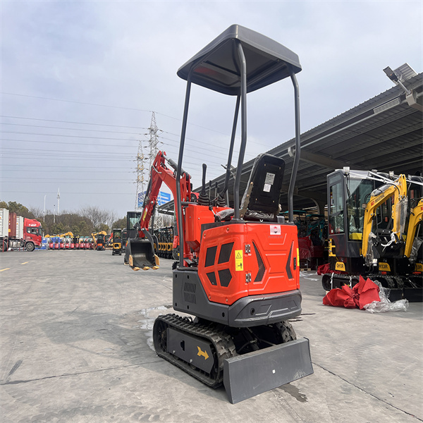 Get the job done quickly and efficiently with a mini excavator featuring a reliable bucket for any project.
