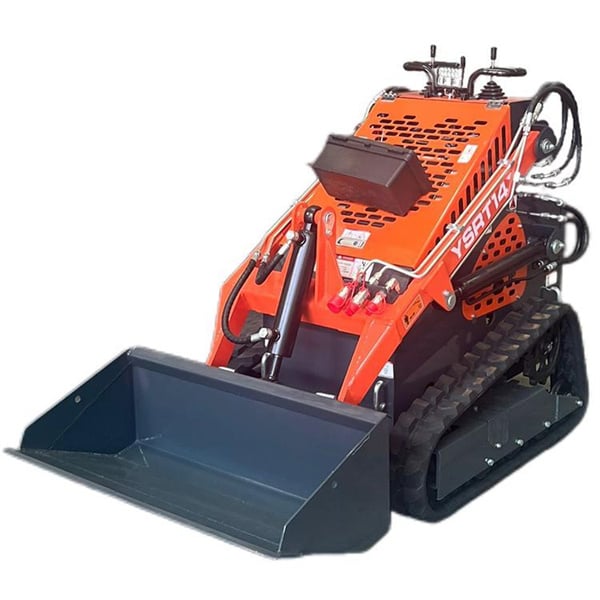 What are the advantages of using a small front end loader?