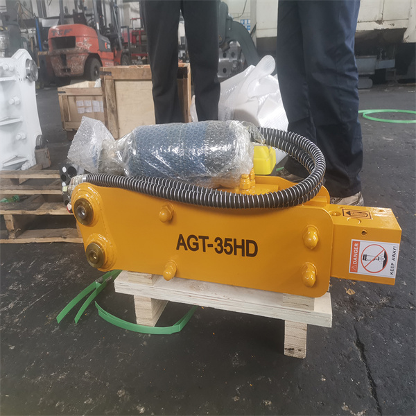 Kraftige og effektive hydrauliske brytere på ekskavator