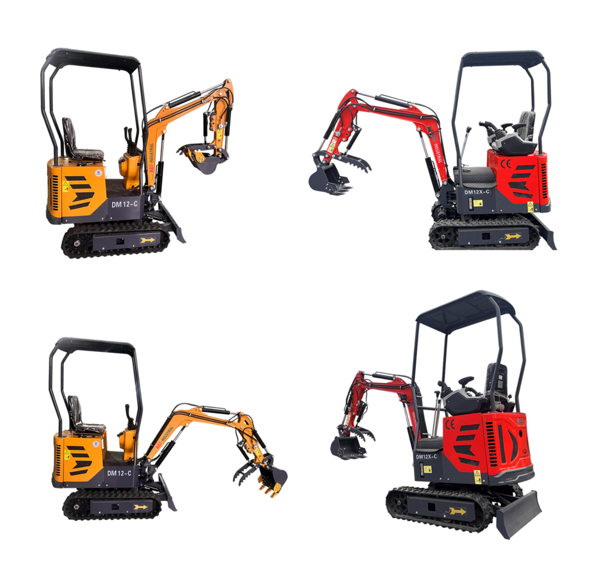 미니 엑스카베이터 | AGT Industrial DM12 Series