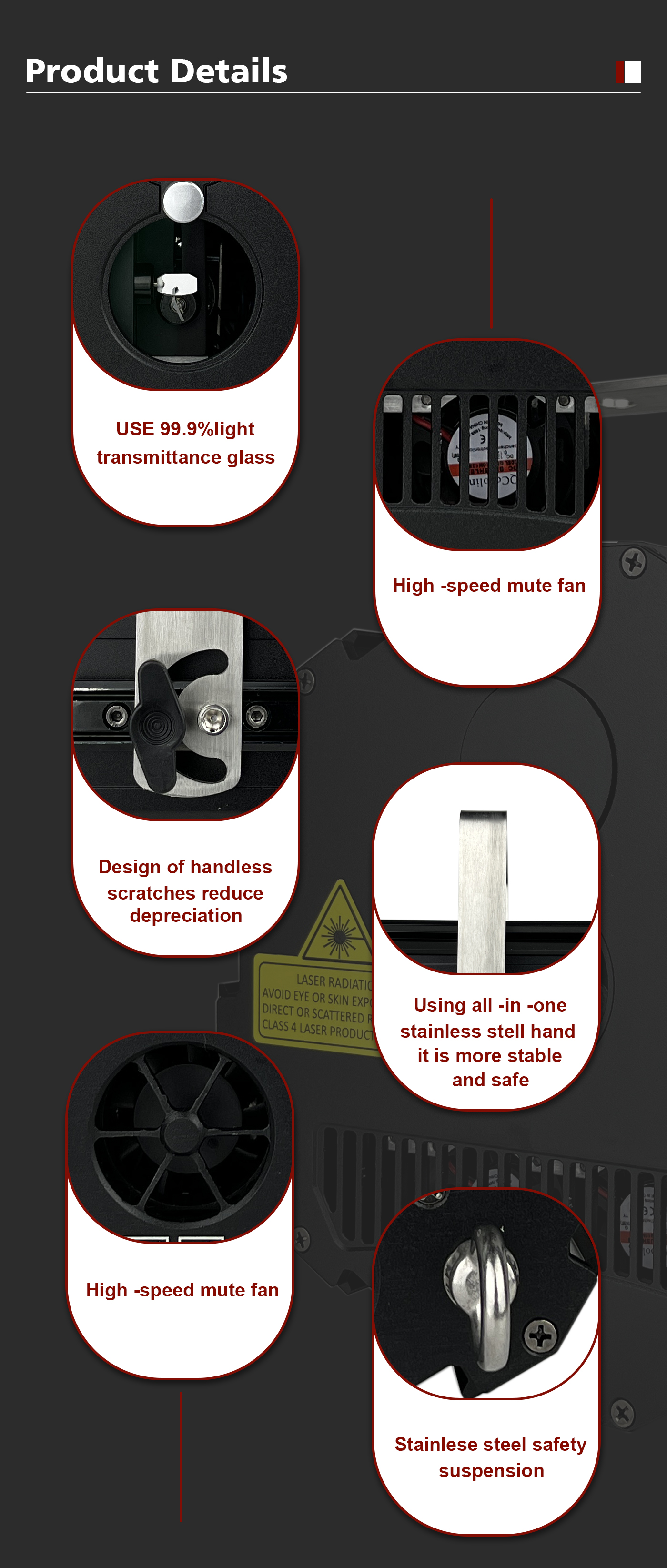 Magic-3w rgb laser light details