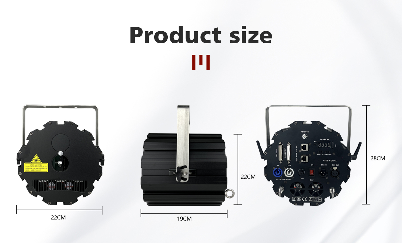 Magic-3w rgb laser light manufacture