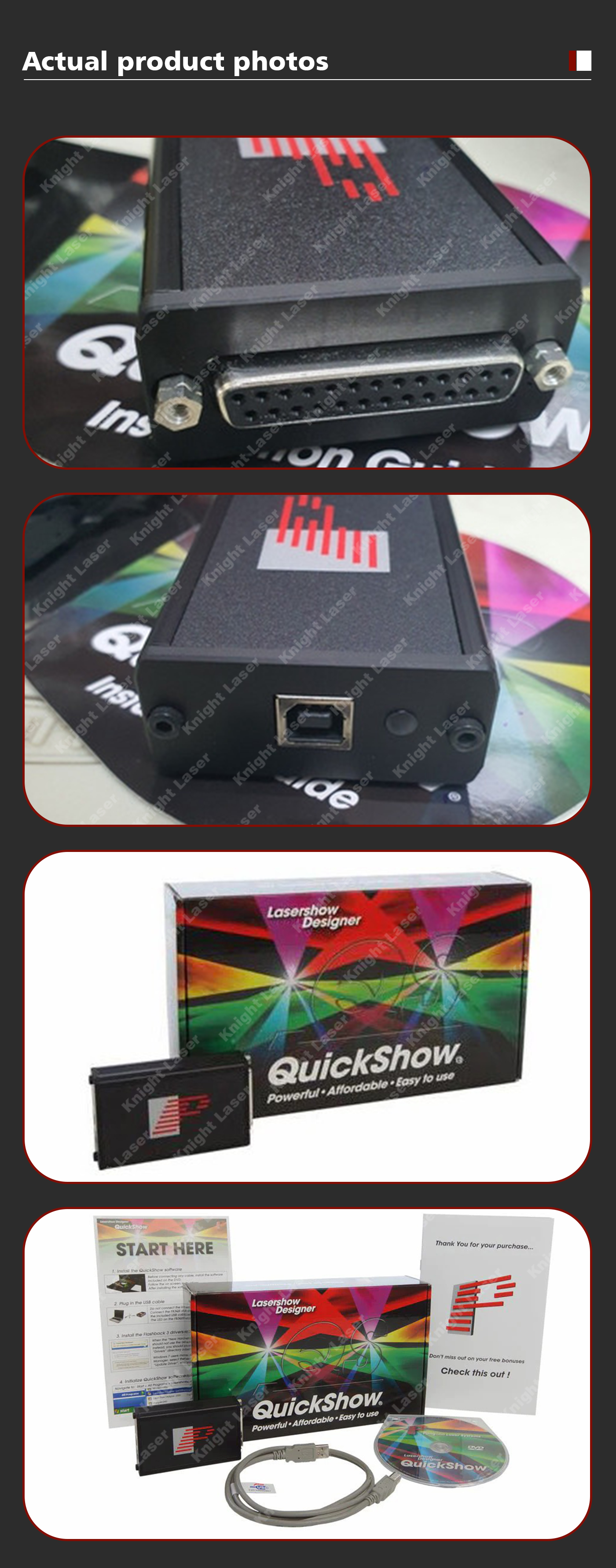 Orignal FB3QS with QuickShow Software manufacture