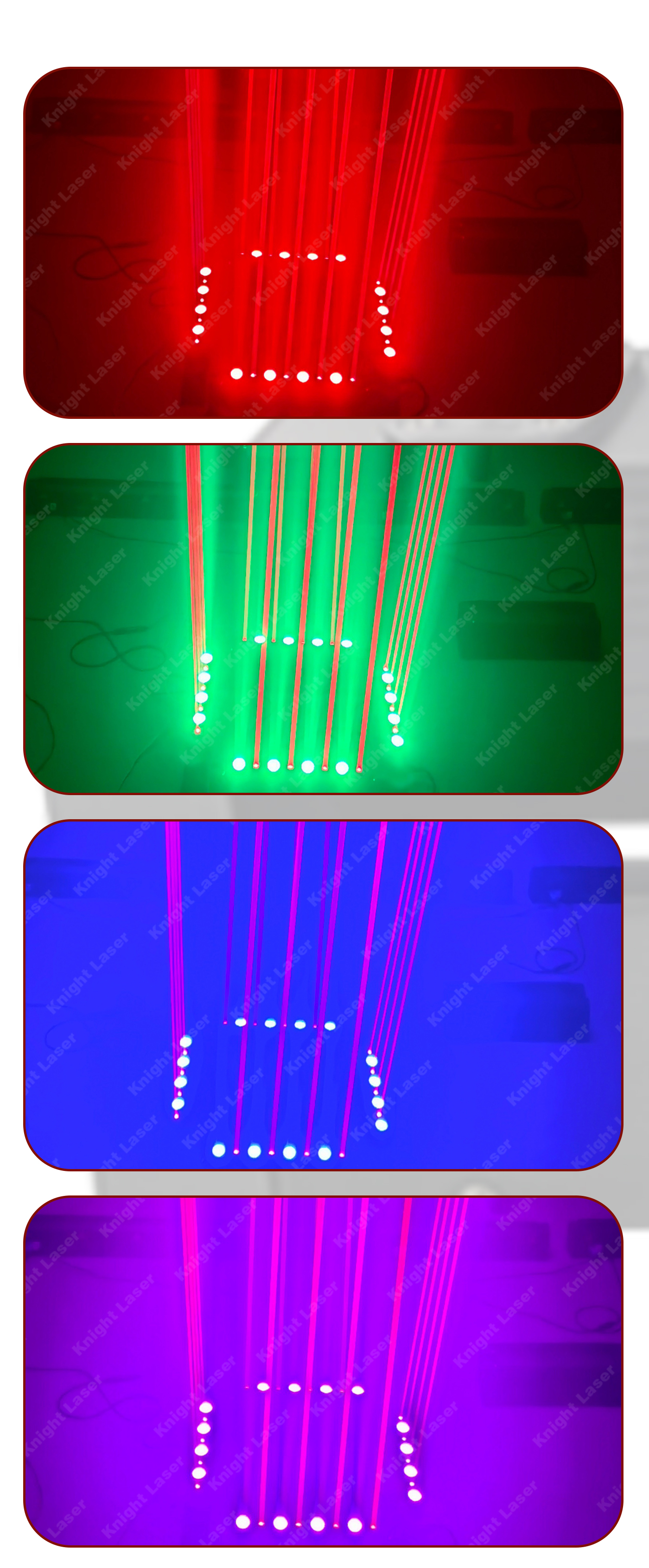 A4-R 4 red laser with rgb led laser light supplier