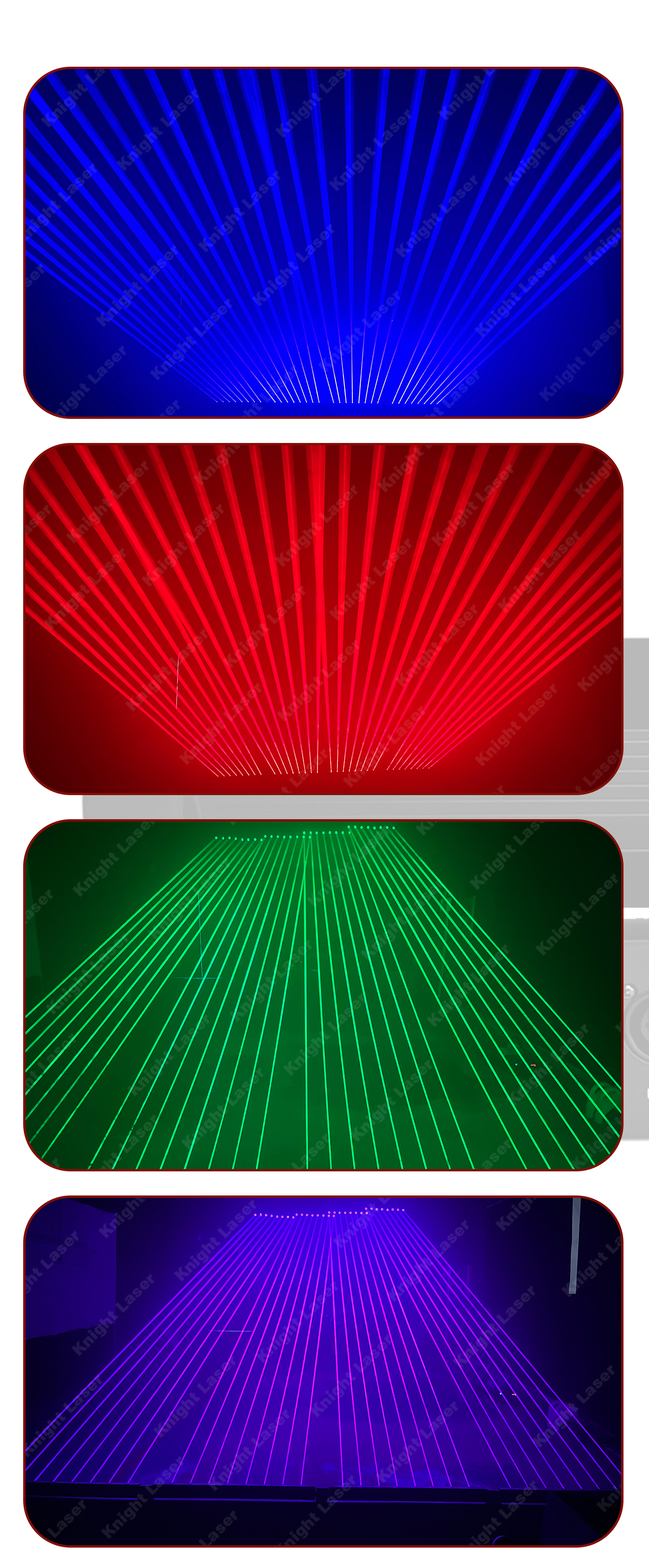 A8 8 beam rgb laser light supplier