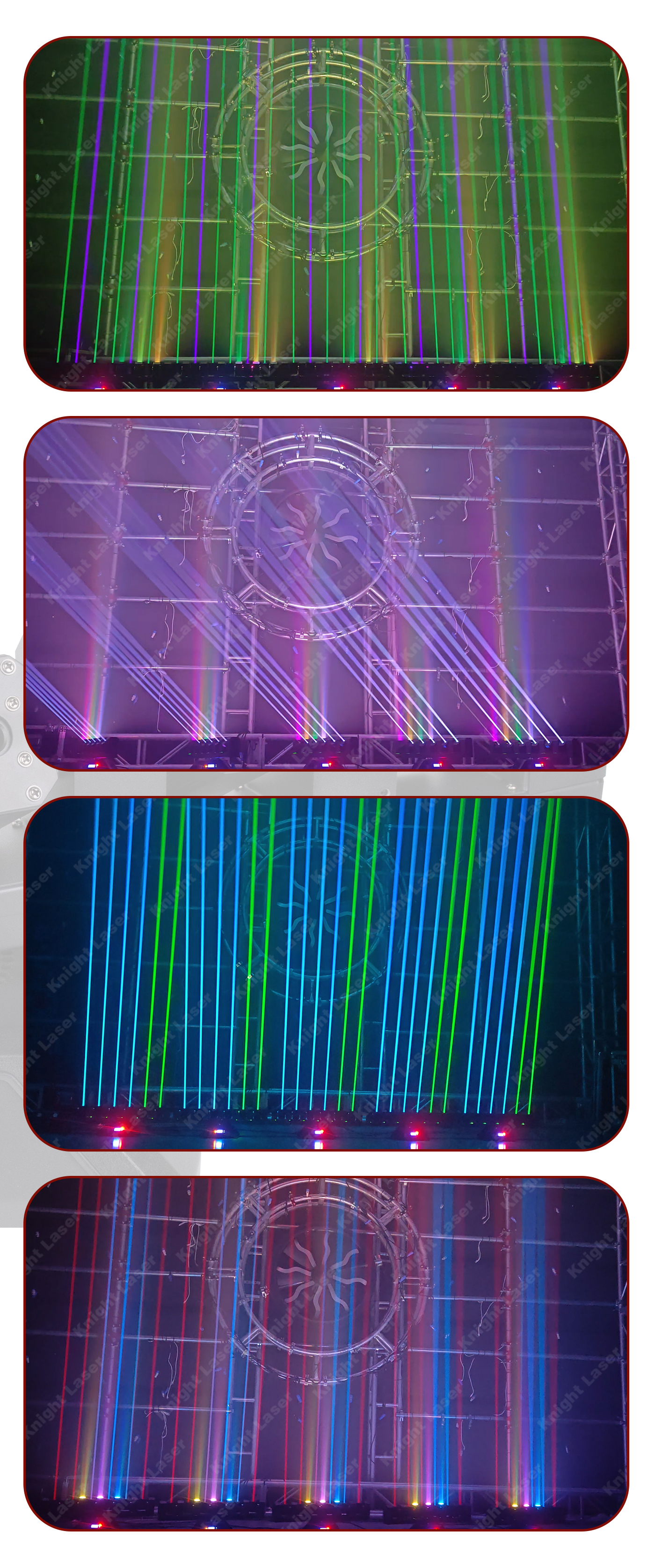 6 Eyes Full Color Laser+3Watt*7 Full Color Led details