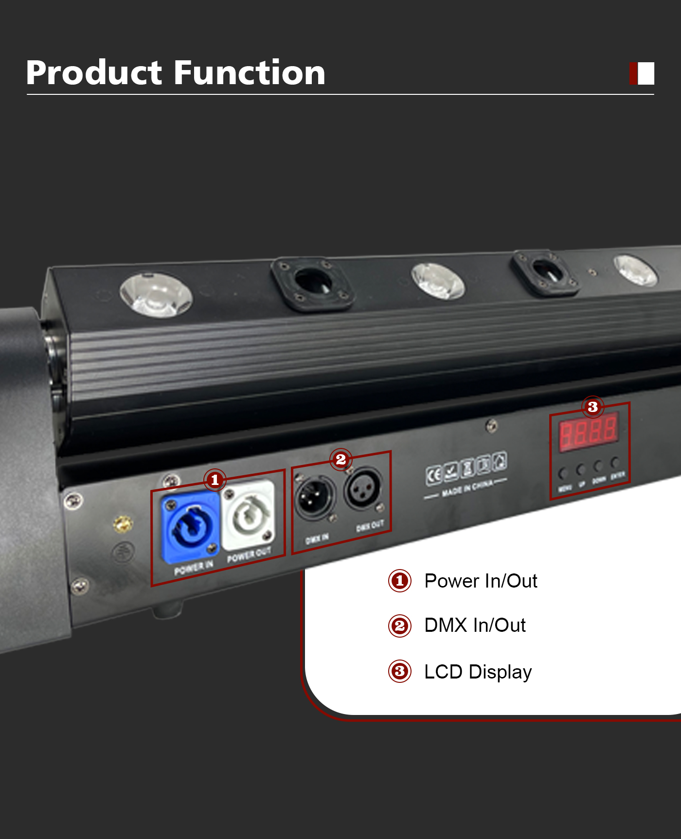 A4-RGB 4 rgb laser with rgb led laser light details