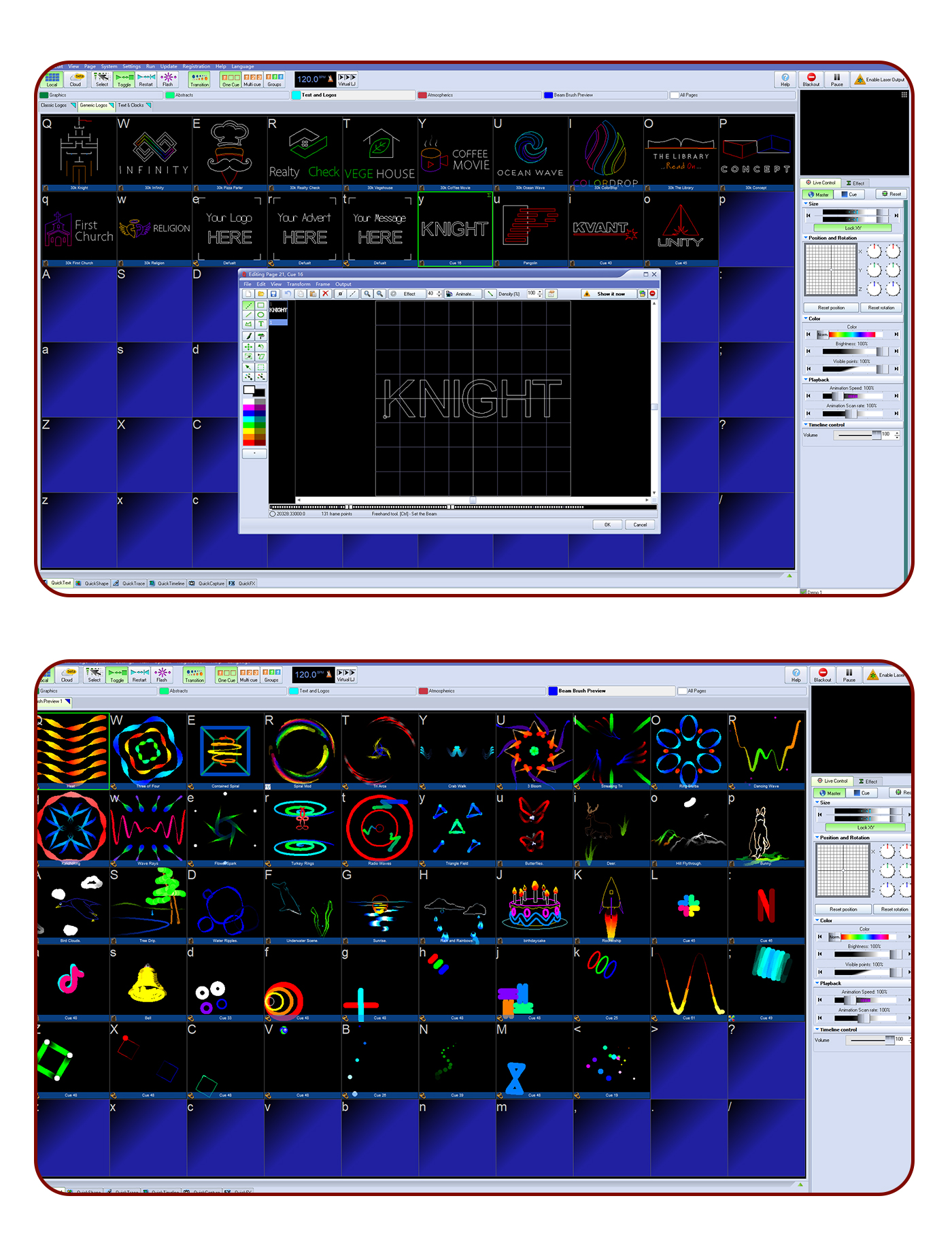 Orignal FB3QS with QuickShow Software manufacture