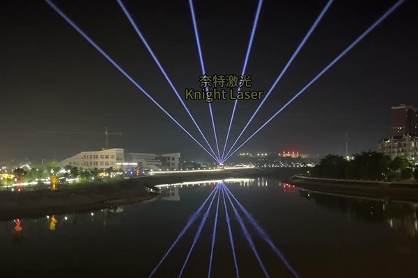 Laser de Iluminat Animat Landmark cu Publicitate Outdoor Ip65 de 60w al Knight