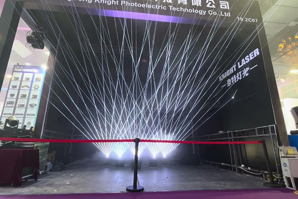 2024 Guangzhou China Pro Light Sound Fair Prezentare Laser Knight