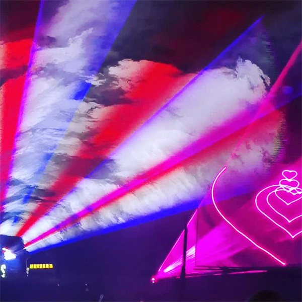 Освітіть будь-яке заходи вразливим 15W RGB лазером