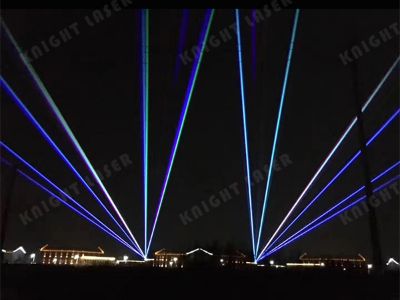 Animasi Laser Magik: Mengubah Malam Menjadi Siang