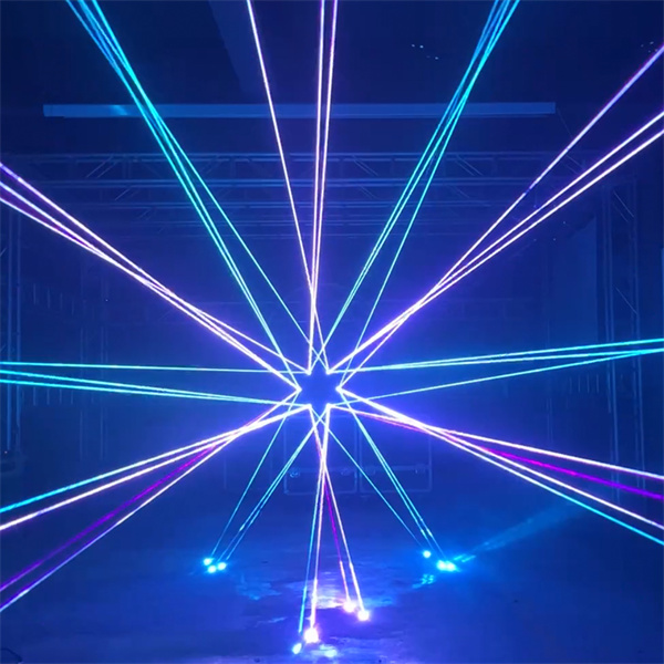 Transforma el teu local amb llums de llaser de festa DJ hipnotitzants