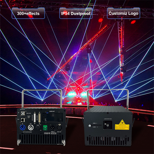 Forvandle enhver begivenhed eller rum let med Laser RGB 6Ws overlegne lysstyrke