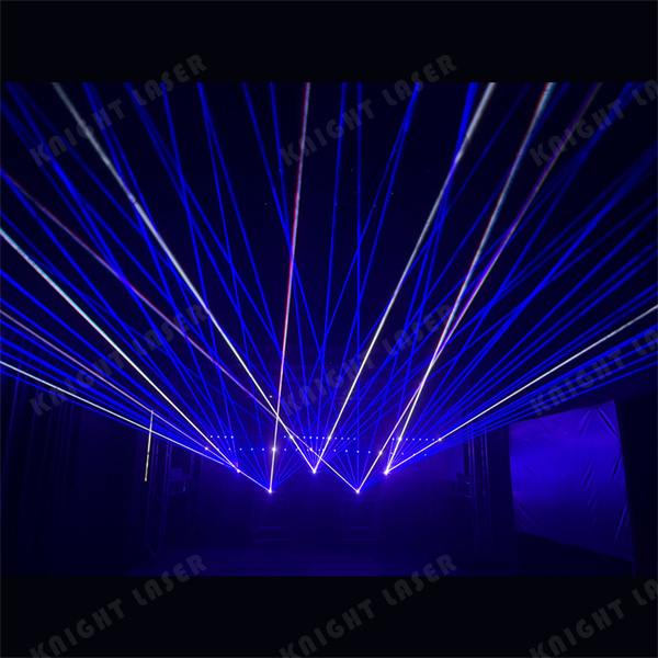 Vytvořte úchvatné laserové show s mícháním barev RGB