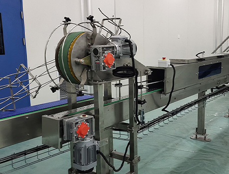 Fully Automatic Turn Over Machine For Tin Can Making Line,High Speed Turning Machinery,Efficient Turn Upside Down Roll Over Machine,Metal Can Making Production Line Turning Machine Supply,Food Can Making Equipment Manufacturing,Rotary Machinery Supplier