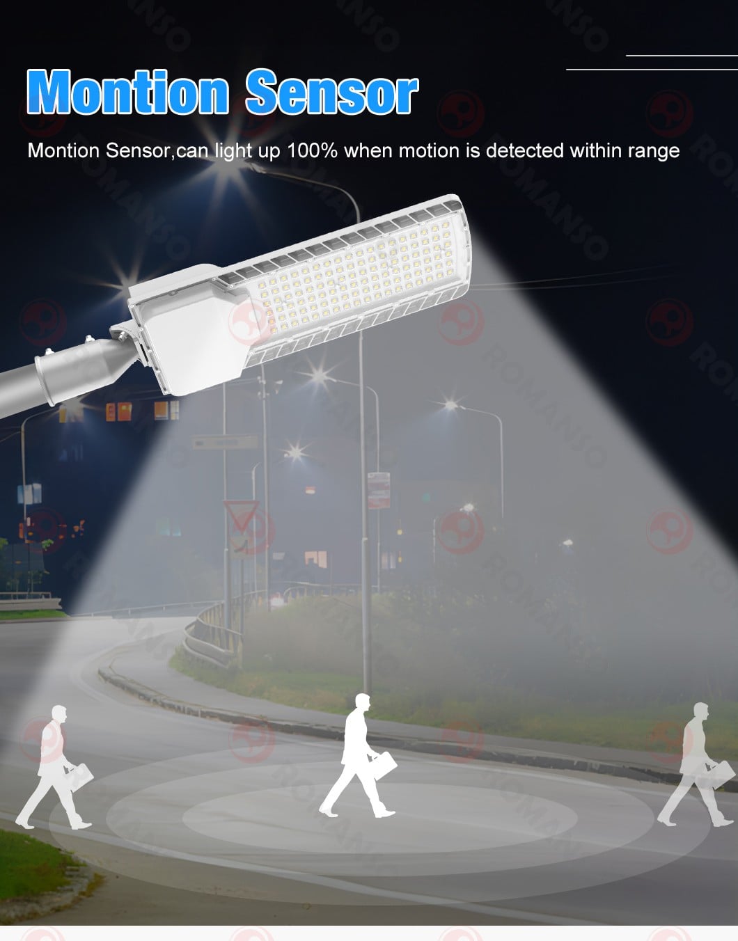 L2304详情页_04 Cost-Effective IP67 Rated Motion Sensor LED Street Lights: 20W to 200W Options for Pathways - Advanced Technology for Maximum Energy Savings and Improved Safety in Outdoor Spaces. supplier