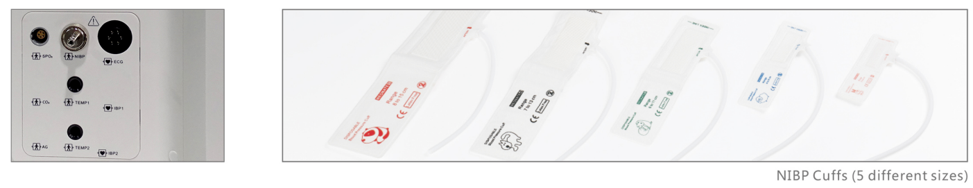 15'' good price patient monitor with stand icu monitor manufacture