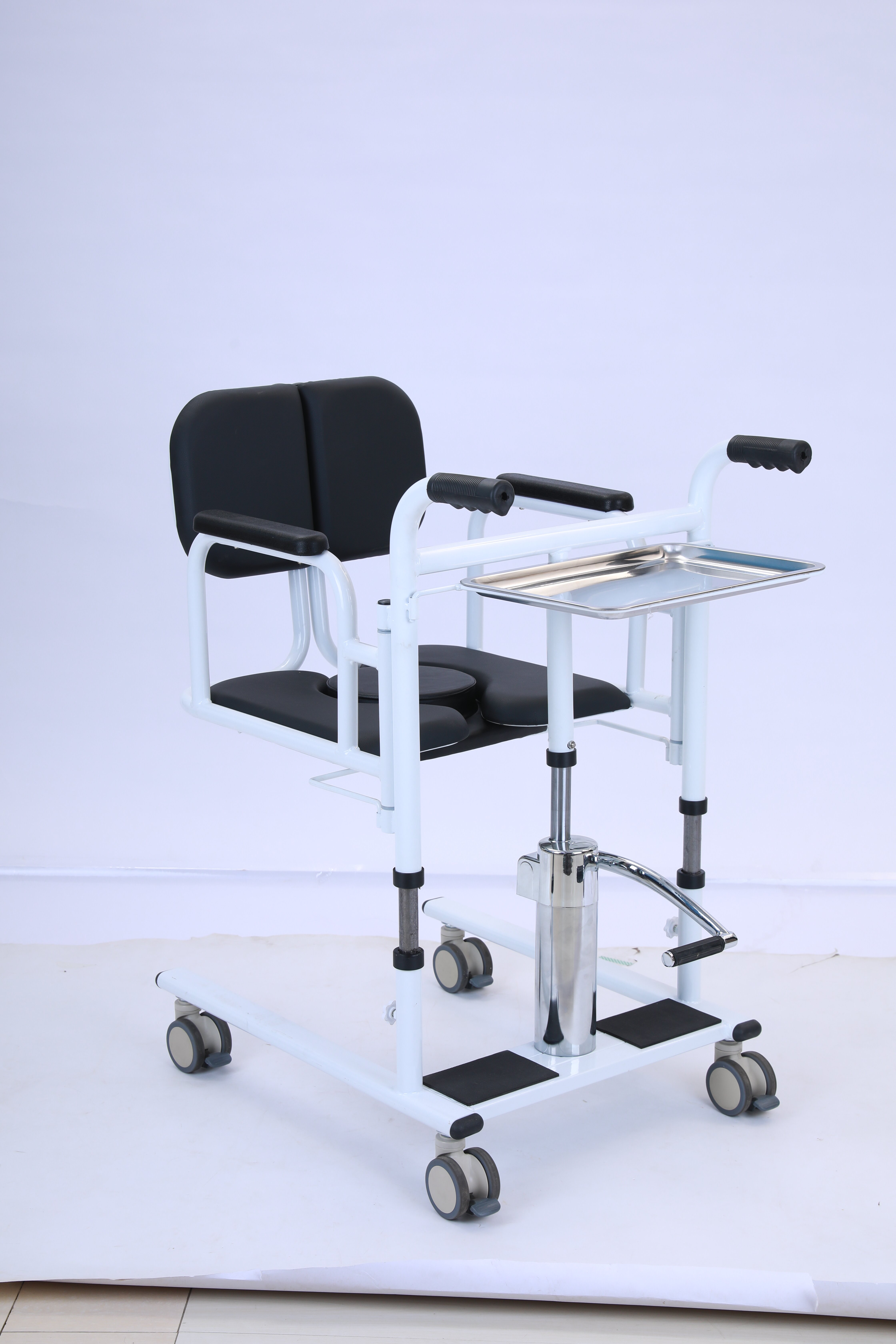 Multifunctional Manual Disabled Patient Lift Transfer Chair for Elderly or Old People Bathroom Safety Equipment details