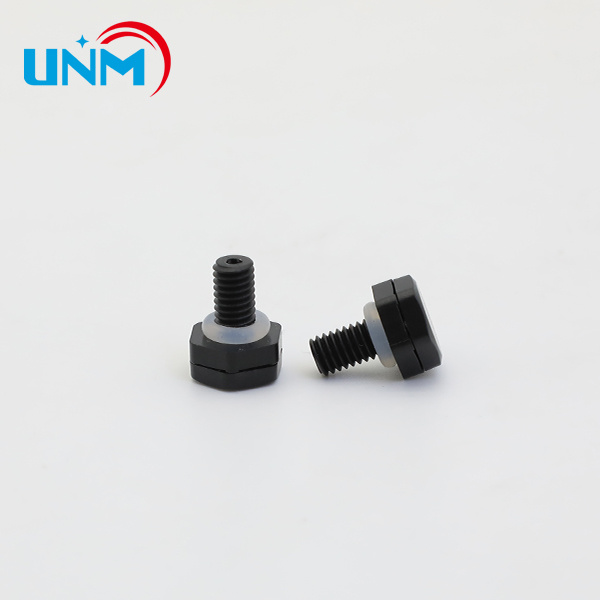 PTFE plastic snap-in vent plugs keep out moisture, dust, and other environmental hazards.