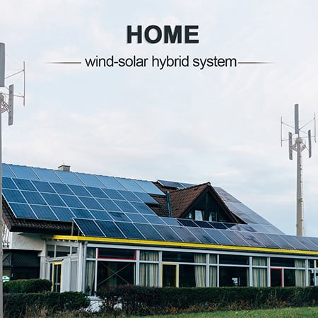 Wind-Solêr Hibriedstelsel vir die huis