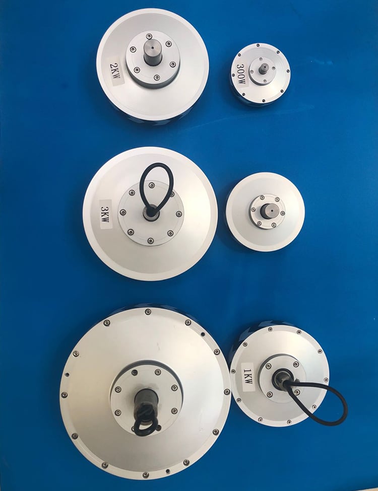 3 Phase AC Disc Coreless Axial Flux Permanent Magnet Generator supplier