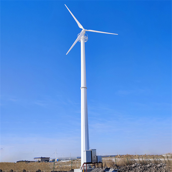 Die tegnologie agter windturbines vir elektrisiteitsproduksie