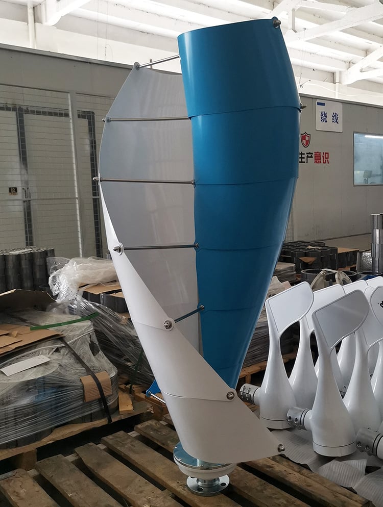 Residential 500W 800W 1KW Spiral Wind Turbine Generator supplier