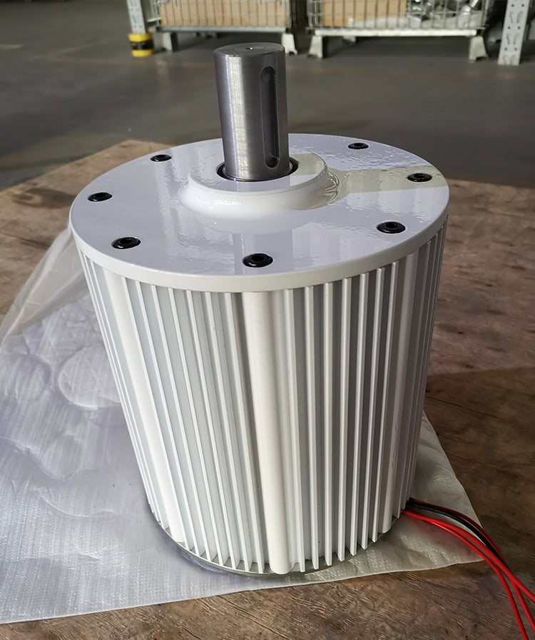 48V Wind Turbine Permanent Magnet Electric Generator factory