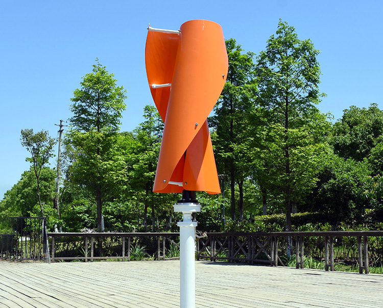 Residential 500W 800W 1KW Spiral Wind Turbine Generator details