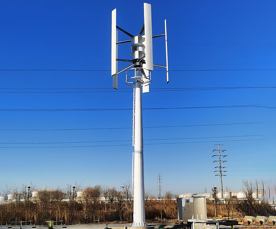 H Type 3KW 5KW 10KW Vertical Wind Generator factory