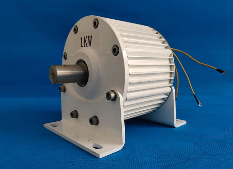 48V Wind Turbine Permanent Magnet Electric Generator manufacture