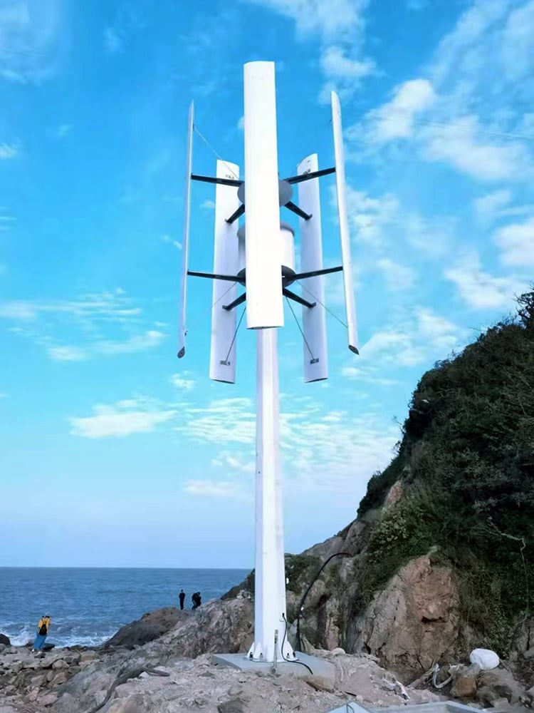 H Type 3KW 5KW 10KW Vertical Wind Generator manufacture