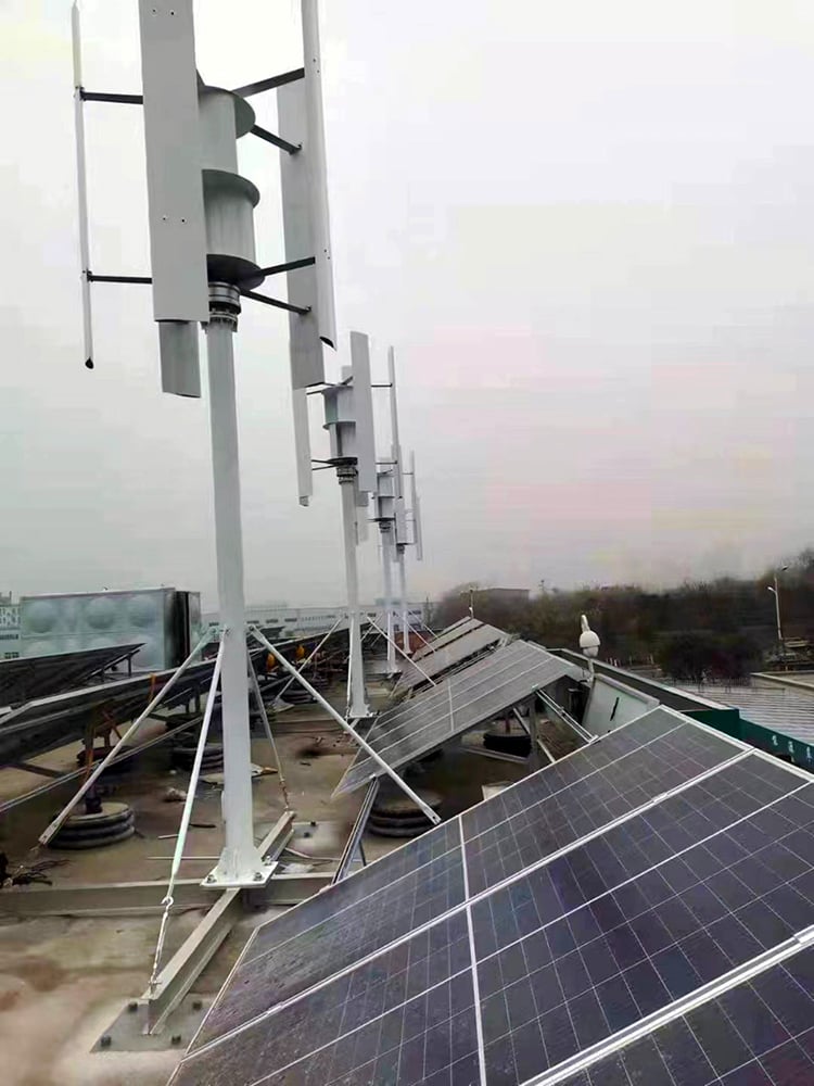 10KW Wind Solar Hybrid System for Container House supplier