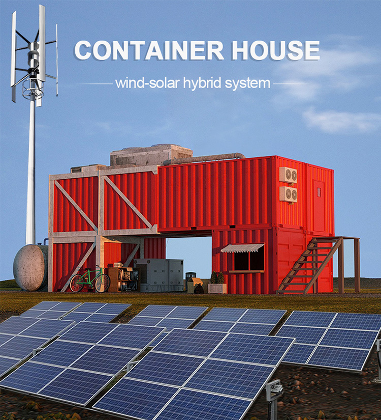 10KW Wind Solar Hybrid System for Container House details