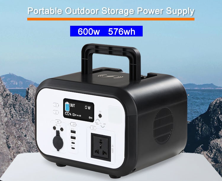 600W Small Portable Outdoor Power Station factory