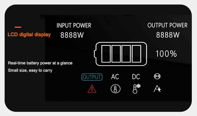 2000W Outdoor Rechargeable Solar Portable Power Station supplier