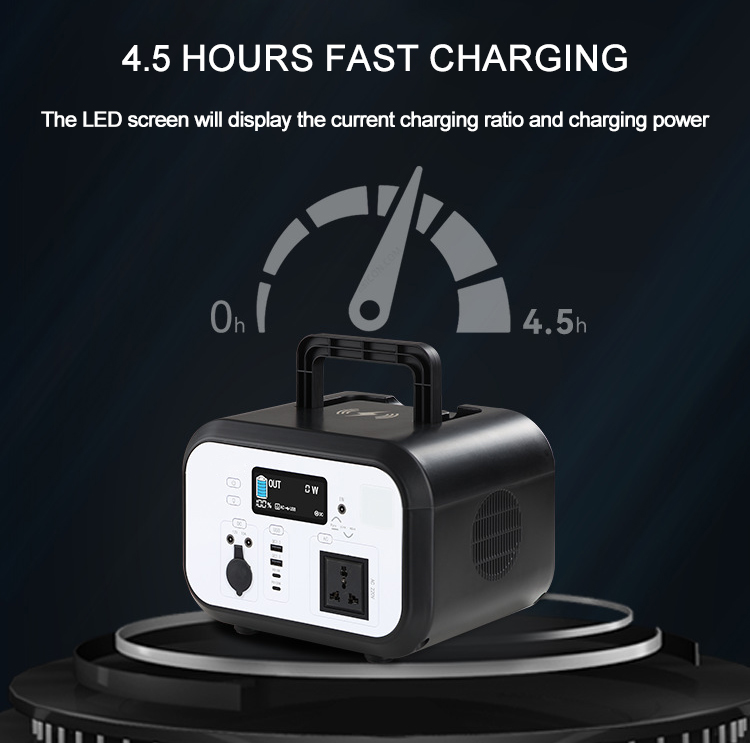 600W Small Portable Outdoor Power Station manufacture