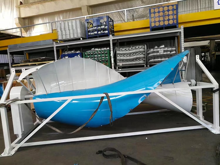 Residential 500W 800W 1KW Spiral Wind Turbine Generator factory