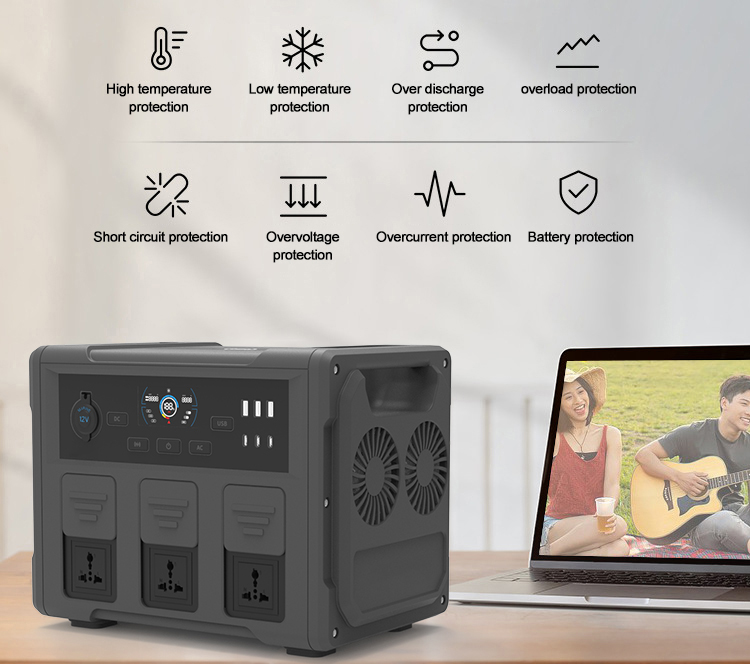 1200W Lifepo4 Power Station for Outdoor Camping manufacture