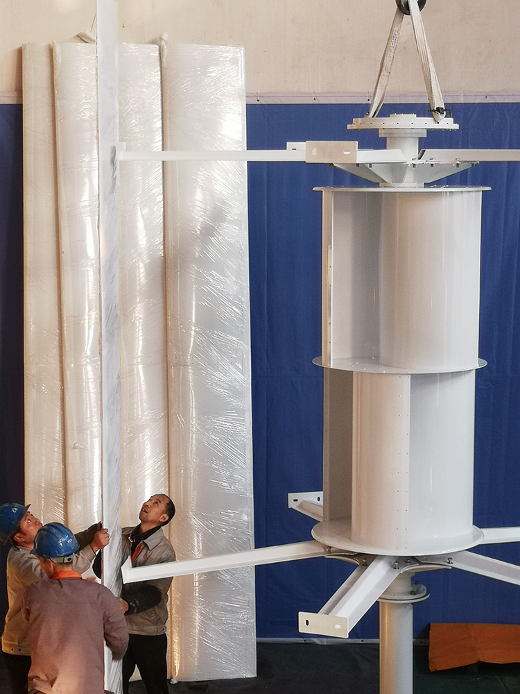 H Type 3KW 5KW 10KW Vertical Wind Generator manufacture
