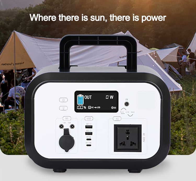 600W Small Portable Outdoor Power Station supplier