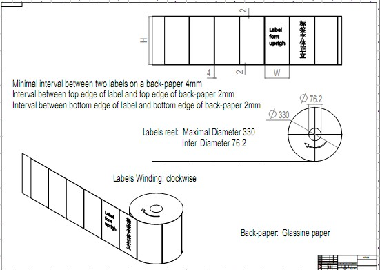 Automatic Flat Round Bottle Double Side Self Adhesive Sticker Labeling Machine details