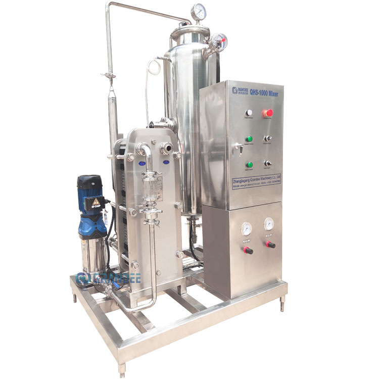 product automatic carbonator co2 soft beverage mixer carbonated drink mixing machine-14
